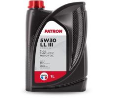 Моторное масло PATRON 5W30 LL III ORIGINAL синтетика 5W-30 1 л. 